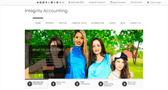 Desktop Screenshot of integrityaccountinggroup.com